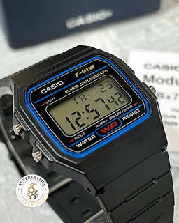 ساعت کاسیو نوستالژیک CASIO F-91W-1DG اورجینال